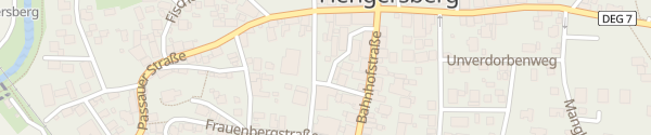 Karte Passauer Straße Hengersberg