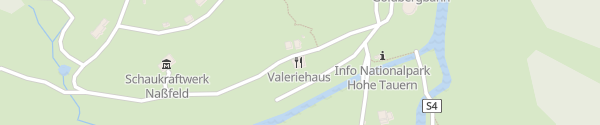 Karte Valeriehaus Bad Gastein