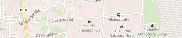 Karte Honda Zentrum Salzburg
