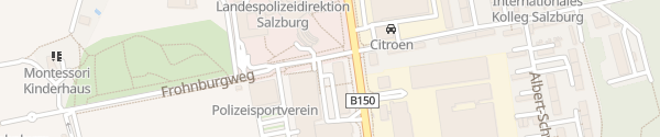 Karte BILLA PLUS Salzburg