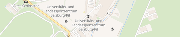 Karte Universitäts- und Landessportzentrum Hallein