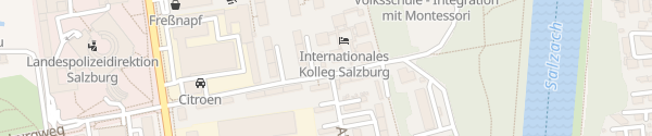 Karte Billrothstraße Salzburg