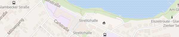 Karte Strelitzhalle Neustrelitz