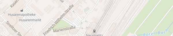 Karte Bahnhof Neustrelitz