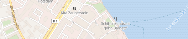 Karte Schiffbauergasse Potsdam