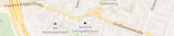 Karte Lutherplatz Potsdam