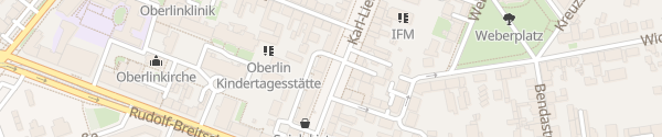 Karte Karl-Liebknecht-Straße Potsdam