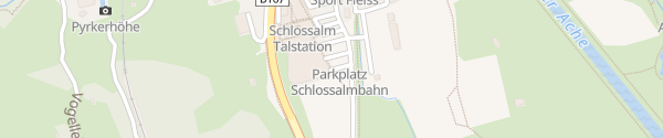 Karte Parkhaus Schlossalmbahn Bad Hofgastein