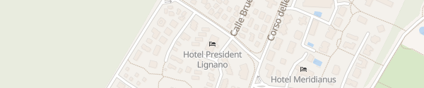 Karte Hotel President Lignano Lignano Sabbiadoro