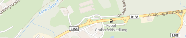 Karte P&R Parkplatz Guggenthal Koppl