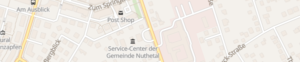 Karte Service-Center Gemeinde Nuthetal