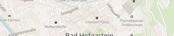 Karte Hotel Norica Therme Bad Hofgastein