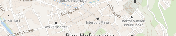 Karte Destination Charger Hotel Norica Therme Bad Hofgastein