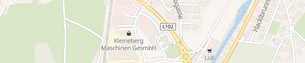 Karte Gewerbestraße Seekirchen
