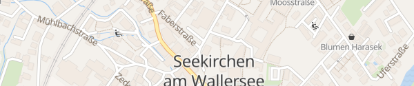 Karte Parkplatz Zentrum Seekirchen am Wallersee