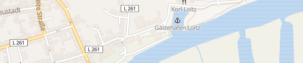 Karte Hafen Loitz