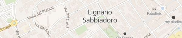 Karte Eni Via Latisana Lignano Sabbiadoro