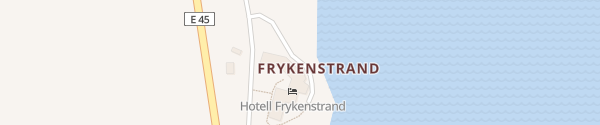 Karte Best Western Hotell Frykenstrand Sunne