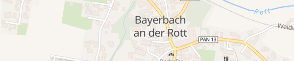 Karte Raiffeisenbank Bayerbach
