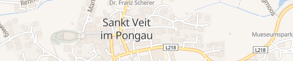 Karte Schulstraße Sankt Veit im Pongau