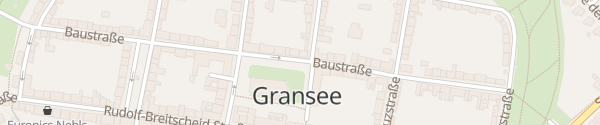 Karte Amt Gransee und Gemeinden Gransee