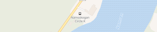 Karte Circle K Namsskogan