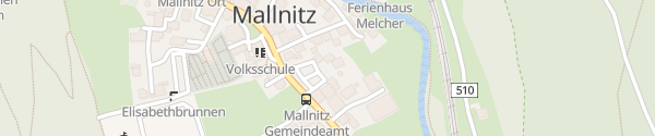Karte Gemeindeamt Mallnitz