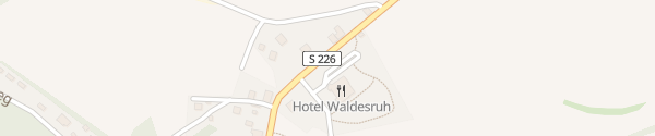 Karte Hotel Waldesruh Pockau-Lengefeld