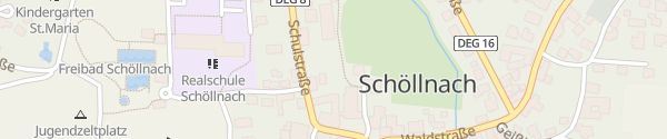 Karte Schulstraße Schöllnach