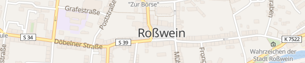 Karte Marktplatz Roßwein