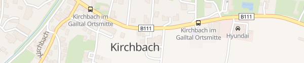 Karte Raiffeisenbank Kötschach-Mauthen Kirchbach