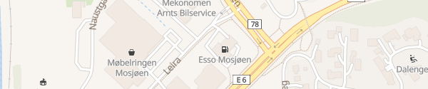 Karte Esso Mosjøen