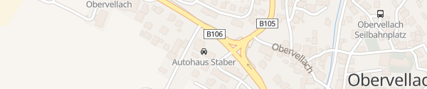 Karte Autohaus Staber Obervellach