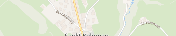 Karte Tiefenbachstraße Sankt Koloman
