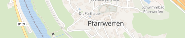 Karte Gemeindeamt Pfarrwerfen