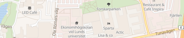 Karte P-Huset Sparta / CA Kvantum Malmborgs Tuna Lund