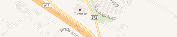 Karte Sì con te Superstore Senigallia Sant'Angelo