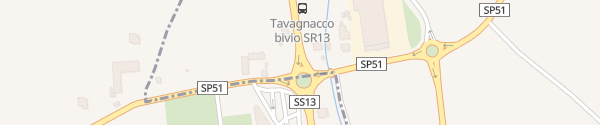 Karte Arteni Tavagnacco