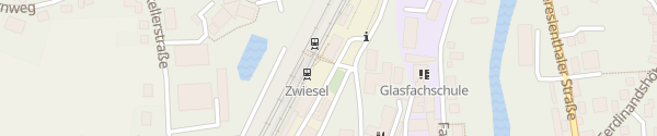 Karte Bahnhof Zwiesel