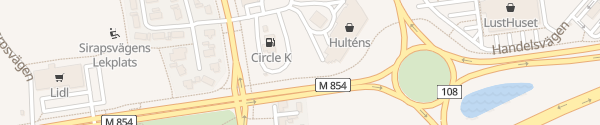 Karte Circle K Staffanstorp