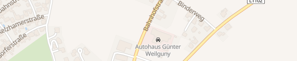 Karte Autohaus Günter Weilguny Altheim