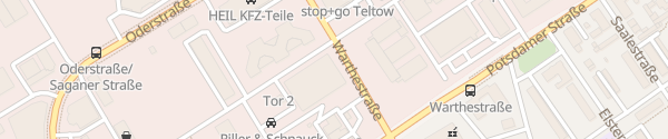 Karte BMW Autohaus Riller & Schnauck Teltow