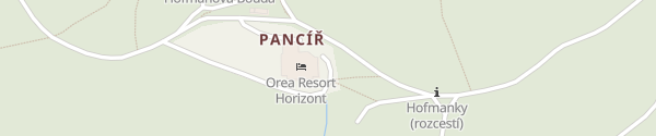 Karte Orea Resort Horizont Šumava Železná Ruda