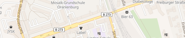 Karte Bernauer Straße Oranienburg
