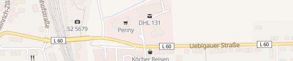 Karte Autohaus Koch Falkenberg/Elster