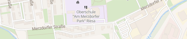 Karte Oberschule Am Merzdorfer Park Riesa