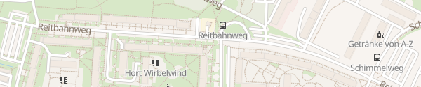 Karte Reitbahnweg Neubrandenburg