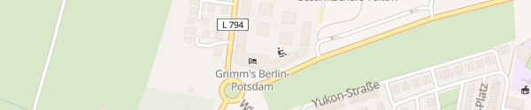 Karte Grimm's Hotel Berlin-Potsdam Teltow