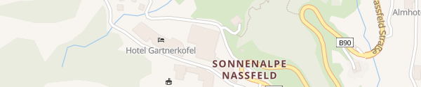 Karte Falkensteiner Hotel Sonnenalpe Hermagor
