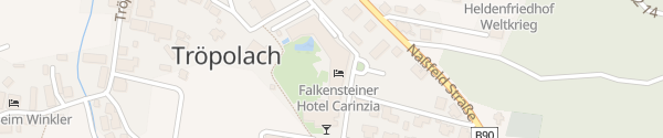 Karte Destination Charger Falkensteiner Hotel Carinzia Jenig